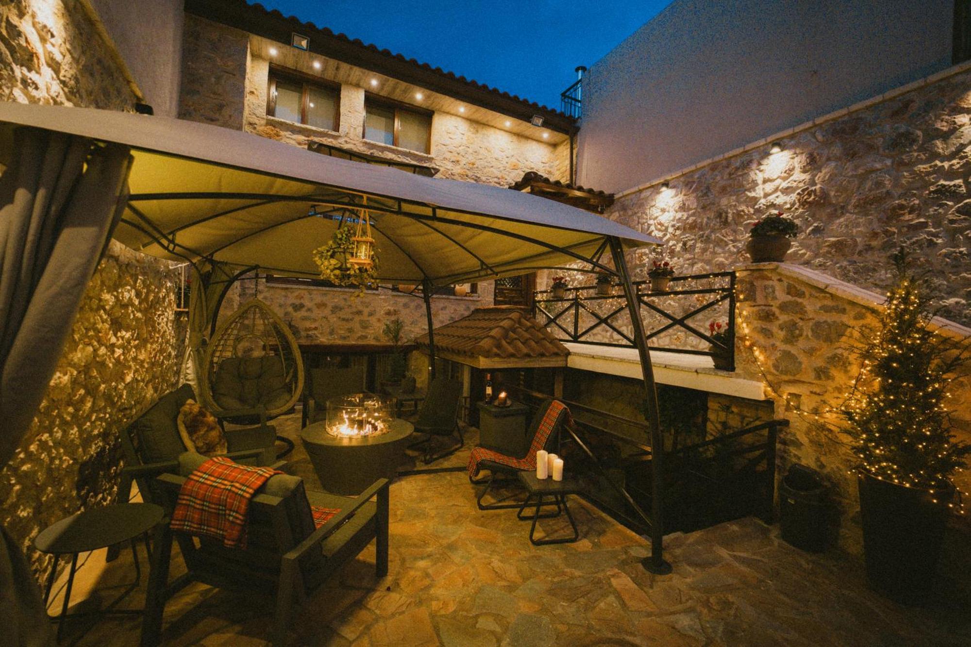 Afanos Guesthouse Arachova Zewnętrze zdjęcie