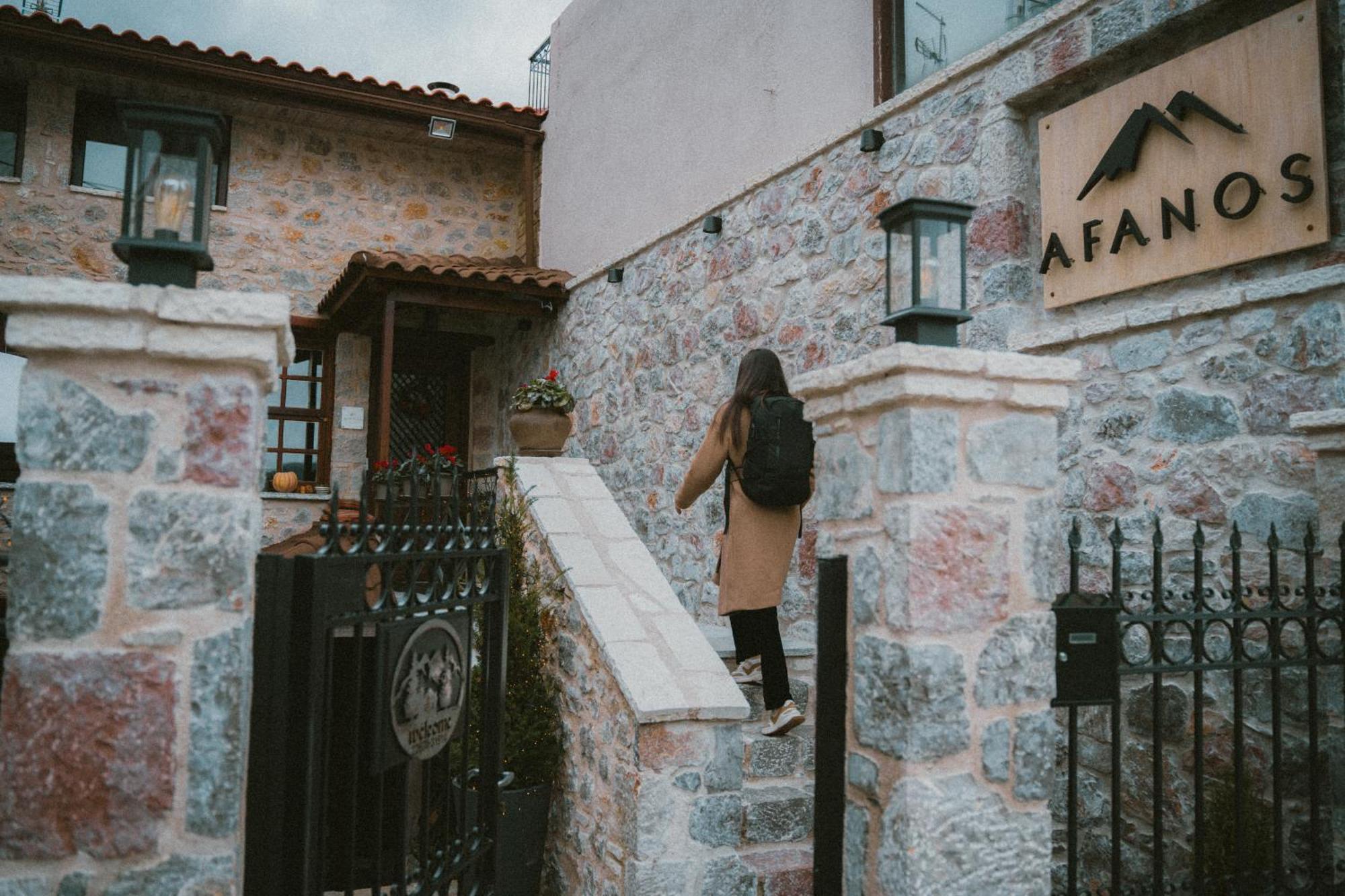 Afanos Guesthouse Arachova Zewnętrze zdjęcie